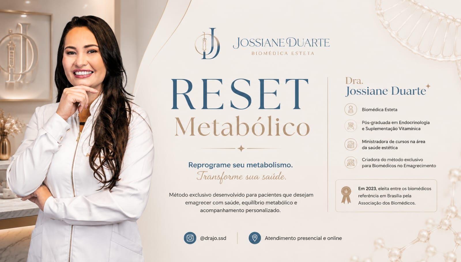 Reset Metabólico — método da Dra. Jossiane Duarte